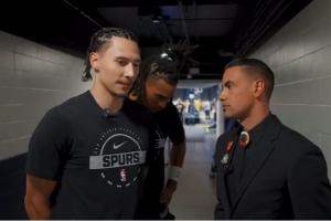近水楼台先得月！马刺官方解说员出轨，与沃特斯妹妹有染