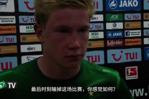 刚到德甲的德布劳内：我进不进球无所谓，我只想赢！