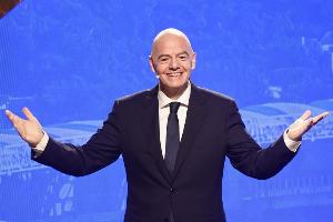 因凡蒂诺英国会晤特朗普内阁,力图争取连任FIFA主席支持