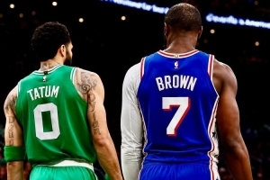 NBA历史第五对球员同场各得25+分,共出现113次