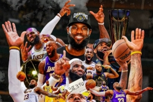 八年辉煌！ESPN发布海报向詹姆斯湖人生涯致敬：这段旅程无比精彩