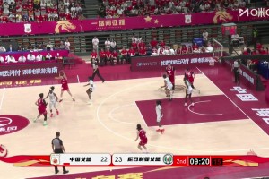 对手只能望球兴叹！张子宇篮下面对多人防守，二次进攻打进！