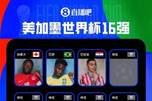 世界杯16强名单更新，3席诞生！巴拉圭击败德国，巴西、加拿大险胜晋级