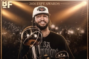 领队夺冠当之无愧！布伦森荣获ESPY年度最佳冠军表现奖