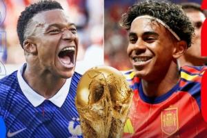 巅峰对决：法国对阵西班牙，世界杯半决赛FIFA实时排名第一对第二