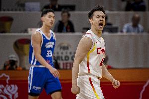 状态佳！中国男篮整体贡献22次助攻，赵继伟独得6次；中国台北队全体贡献14次助攻