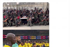 外媒:卡特尔贩毒集团威胁厄瓜多尔球员,不输墨西哥就去找他们家人