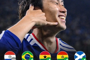 状态极佳！日本近9场比赛7胜2平，还击败过巴西和英格兰