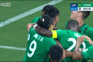 破解僵局！拉莫斯在第66分钟角球头球得分，国安1-0领先三镇